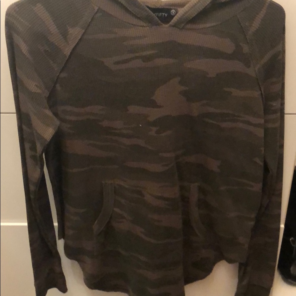 Camo sweatshirt